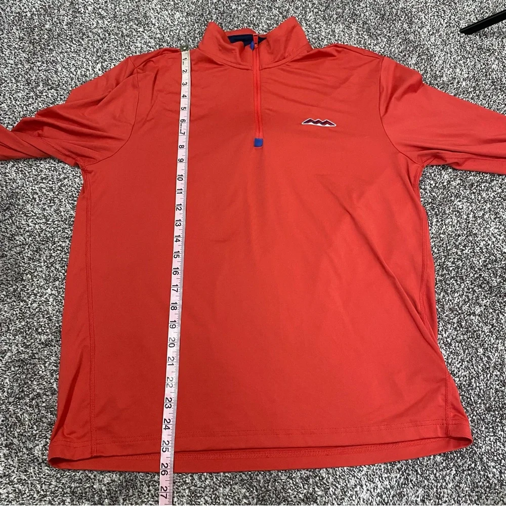 Polo Ralph Lauren Golf‎ 1/4 Zip Jacket Red Mens Medium